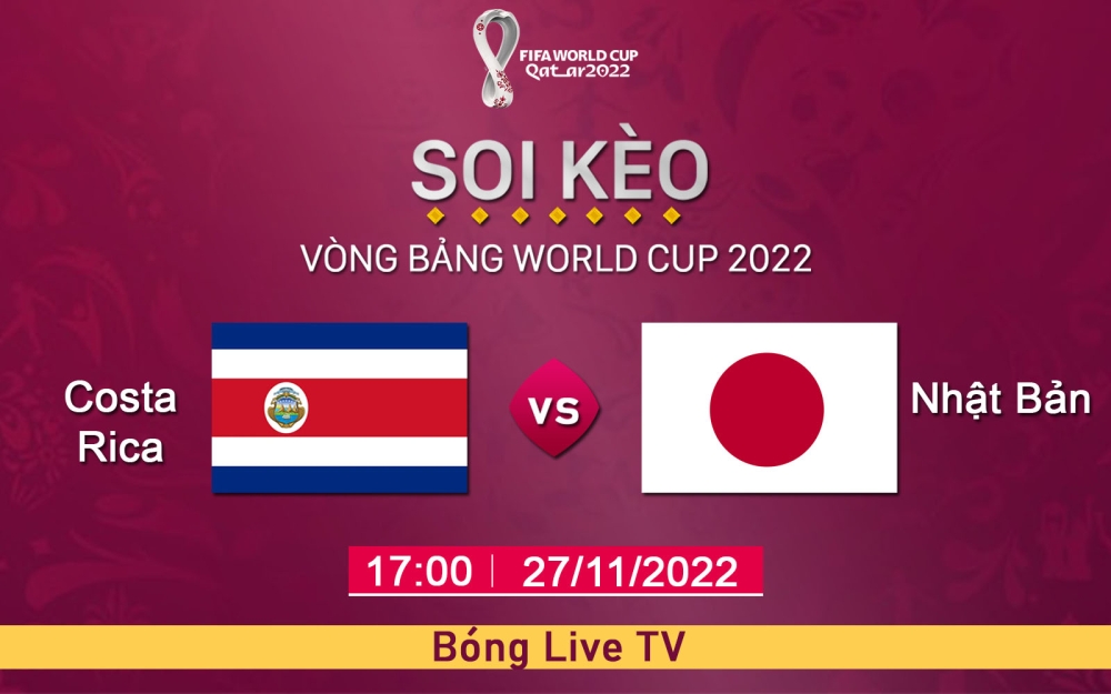 Nhận định, soi kèo phạt góc Costa Rica vs Nhật Bản, 17h00 ngày 27/11/2022 - Bảng E World Cup 2022