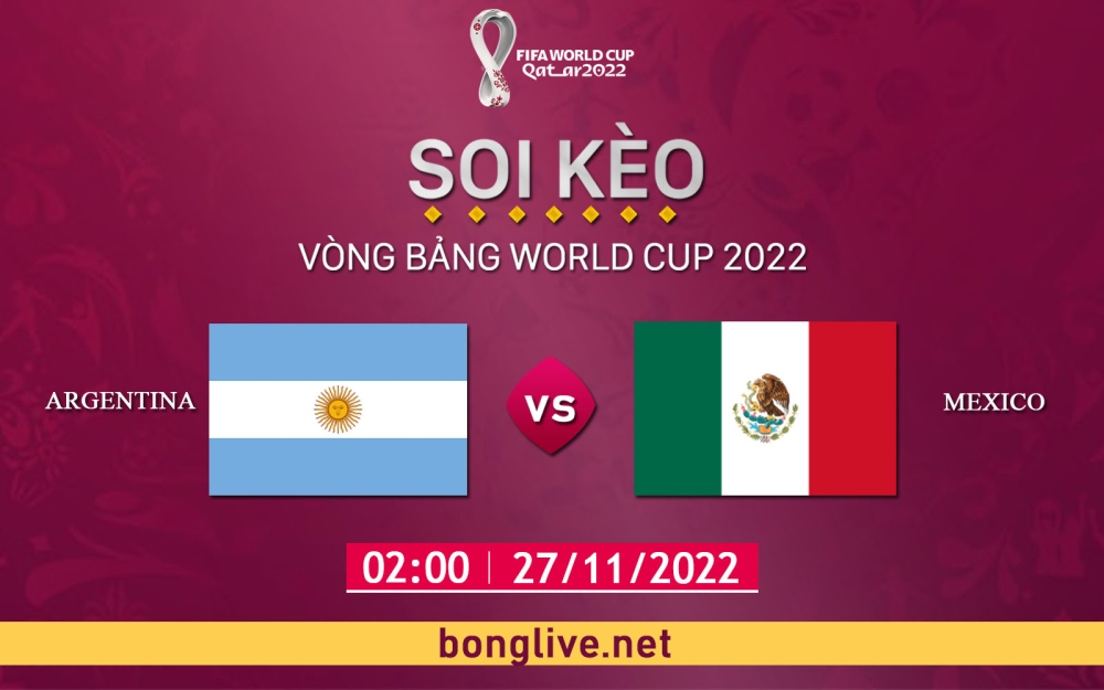 Nhận định, soi kèo thẻ vàng Argentina vs Mexico, 02h00 ngày 27/11/2022 - Bảng C World Cup 2022.