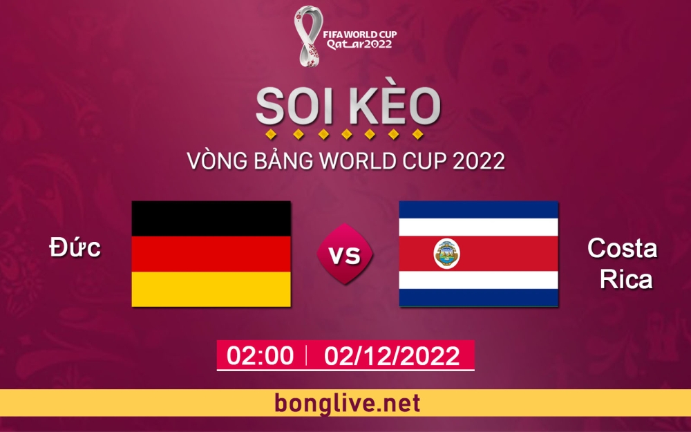 Nhận định, soi kèo phạt góc Đức vs Costa Rica, 02h00 ngày 02/12/2022 - Bảng E World Cup 2022.