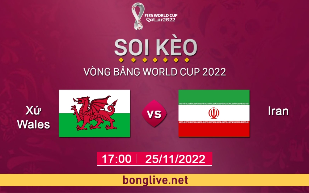 Phân tích, soi kèo phạt góc Wales vs Iran, 17h00 ngày 25/11/2022 - Bảng B World Cup 2022