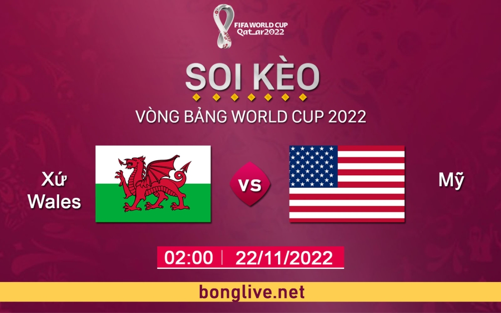 Phân tích, soi kèo phạt góc Wales vs Mỹ, 02h00 ngày 22/11/2022 - Bảng B World Cup 2022.