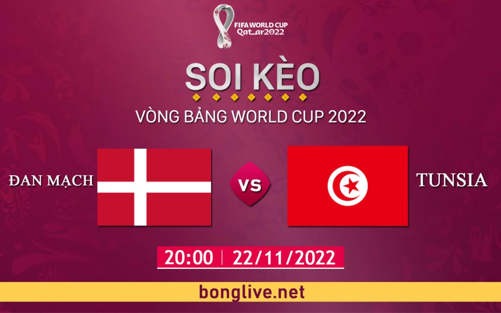 Cá cược, soi kèo phạt góc Đan Mạch vs Tunisia, 20h00 ngày 22/11/2022 - Bảng D World Cup 2022
