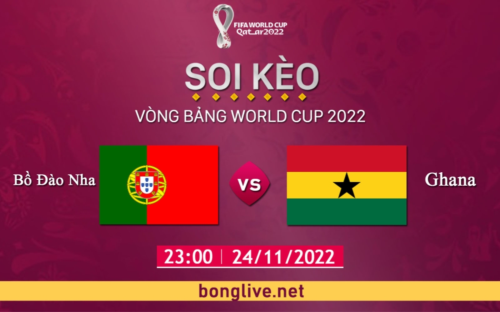 Phân tích, soi kèo tài xỉu thẻ vàng Bồ Đào Nha vs Ghana, 23h00 ngày 24/11/2022, Bảng H World Cup 2022