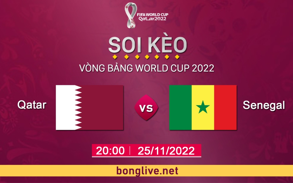 Nhận định, soi kèo Qatar vs Senegal, 20h00 ngày 25/11 - bảng A world cup Qatar 2022