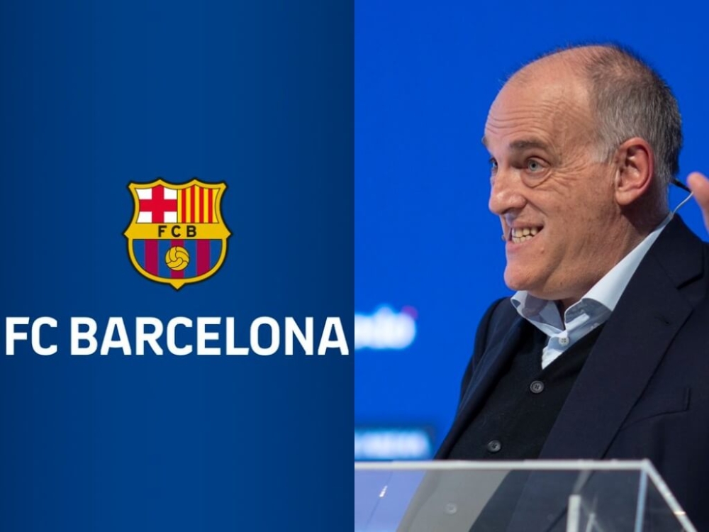 Barcelona yêu cầu chủ tịch La Liga Javier Tebas từ chức
