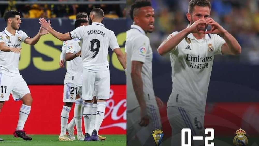 Cadiz 0-2 Real Madrid – La Liga Highlights