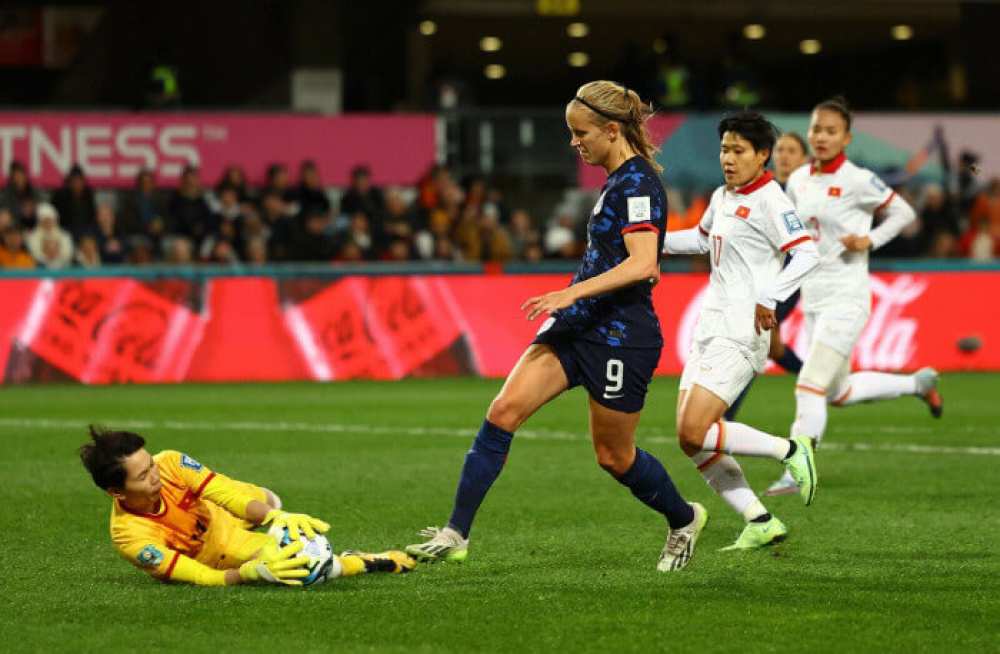 Việt Nam thua đậm 0-7 trước Hà Lan tại World Cup nữ 2023