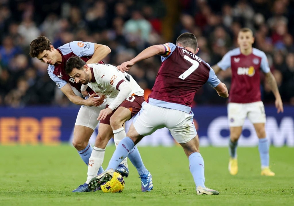 Ngoại Hạng Anh Aston Villa 1-0 Man City: ĐKVĐ mất điểm 4 trận liên tiếp