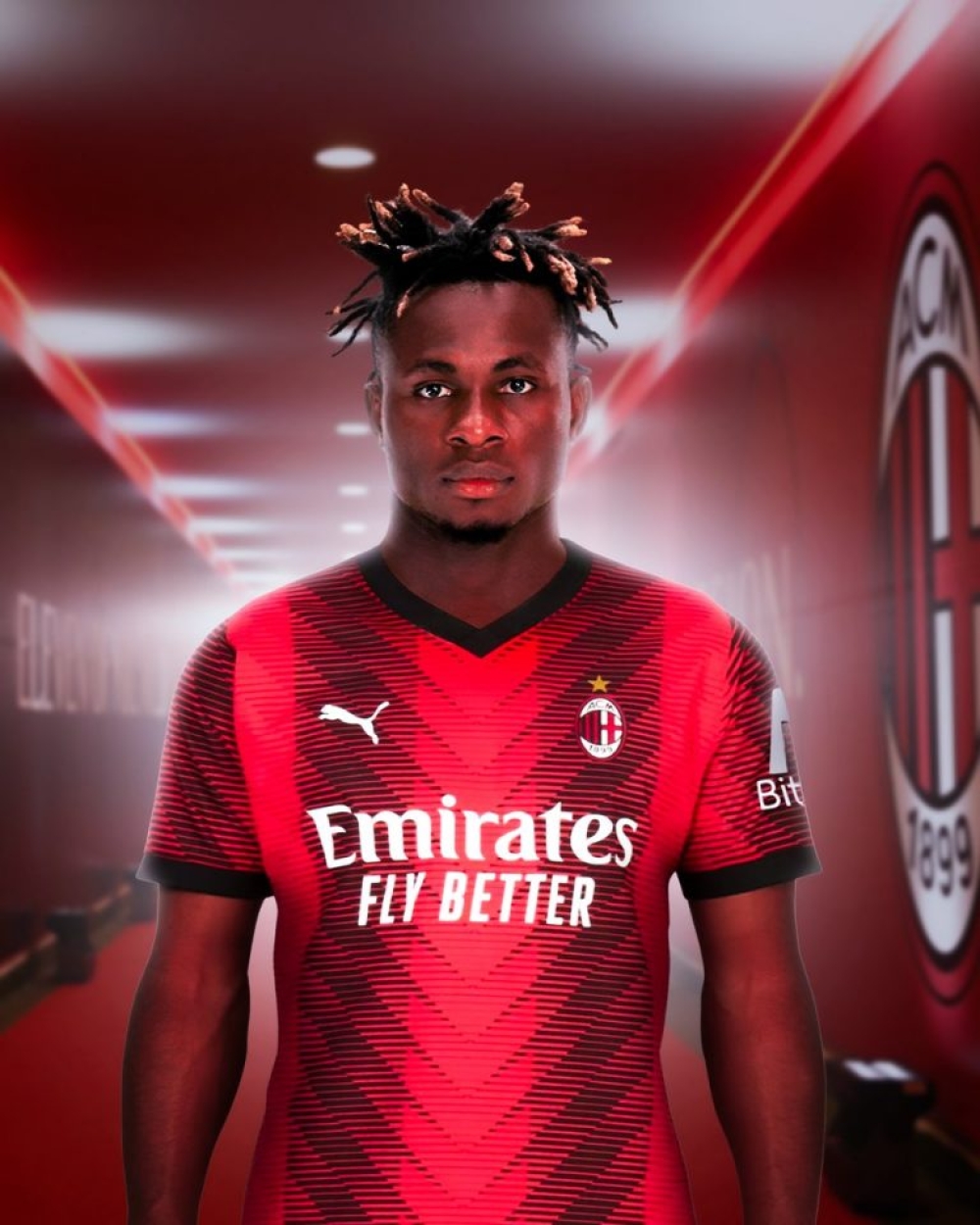 Số áo mới của Samuel Chukwueze tại AC Milan