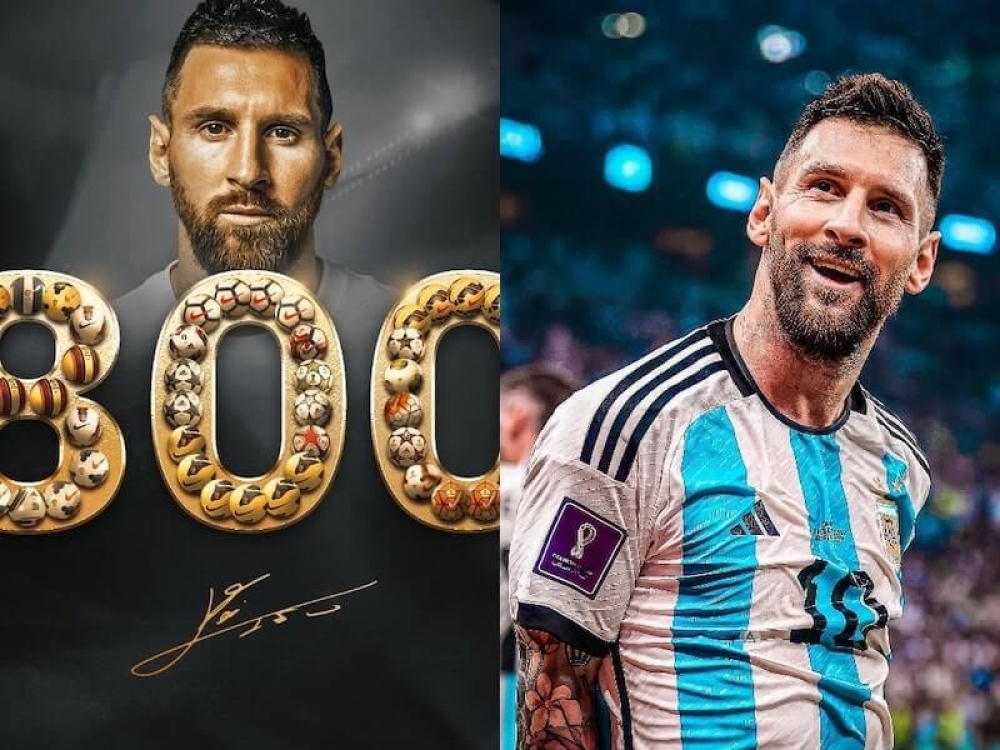 Lionel Messi cán mốc 800 bàn thắng