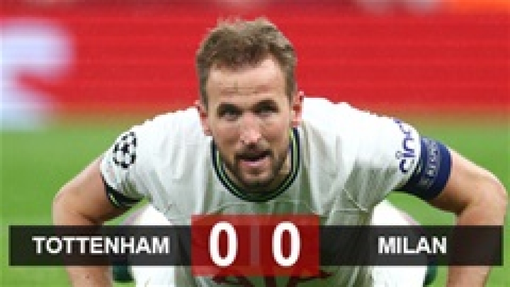 Kết quả Tottenham 0-0 (0-1) Milan: Gà trống dừng bước cay đắng
