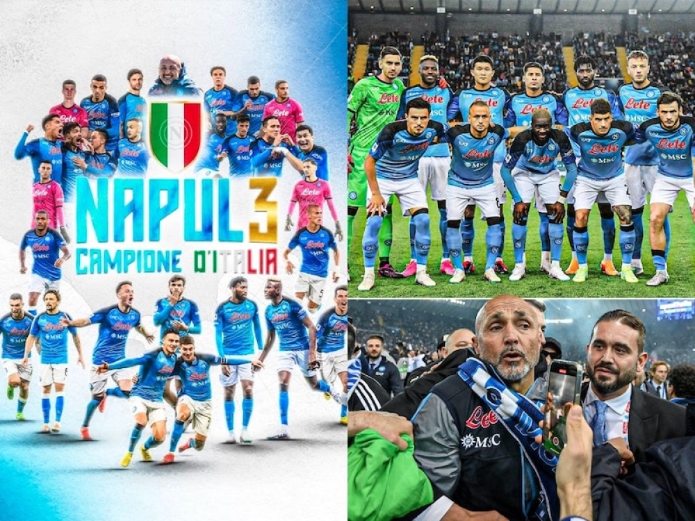 Napoli vô địch Serie A sau 33 năm