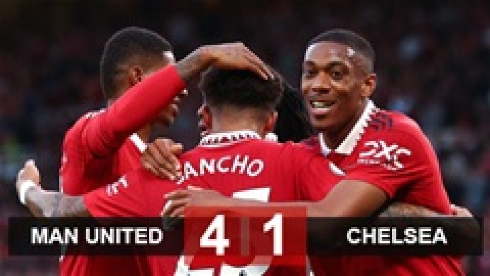 Kết quả MU 4-1 Chelsea: Quỷ đỏ chính thức giành vé dự Champions League