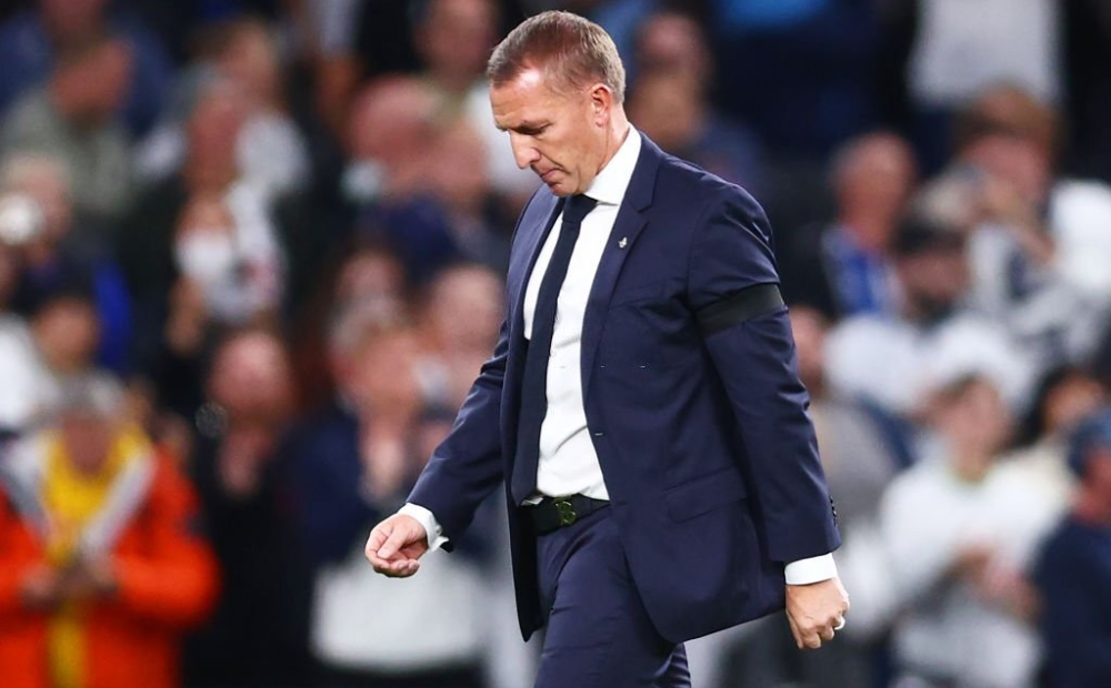 Thua thảm Tottenham, Brendan Rodgers lo bị Leicester sa thải