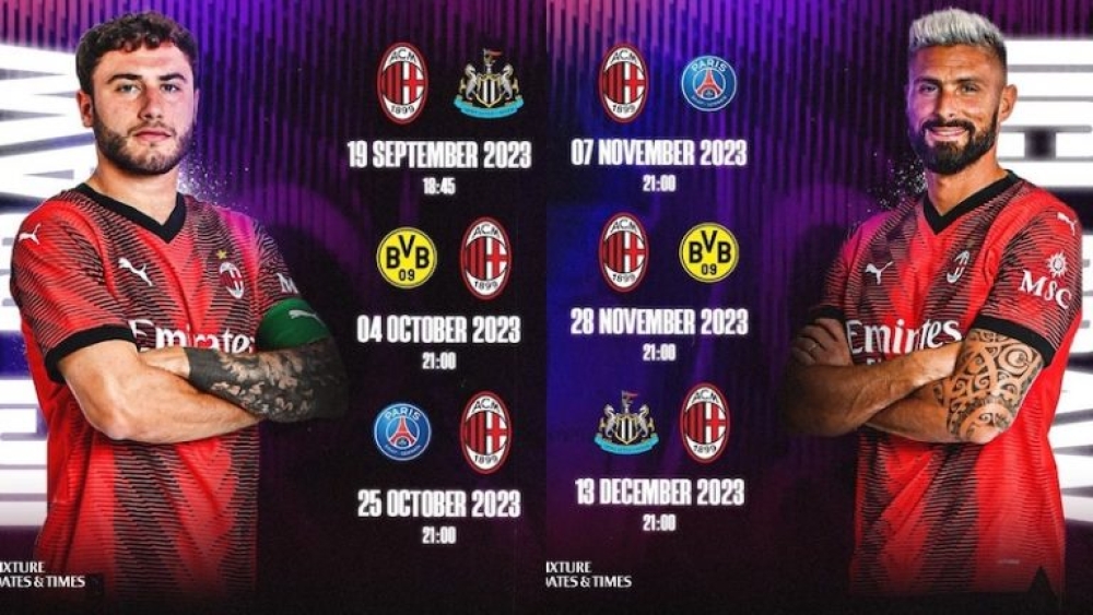 AC Milan – Choáng ngợp với lịch thi đấu cực căng chờ đón