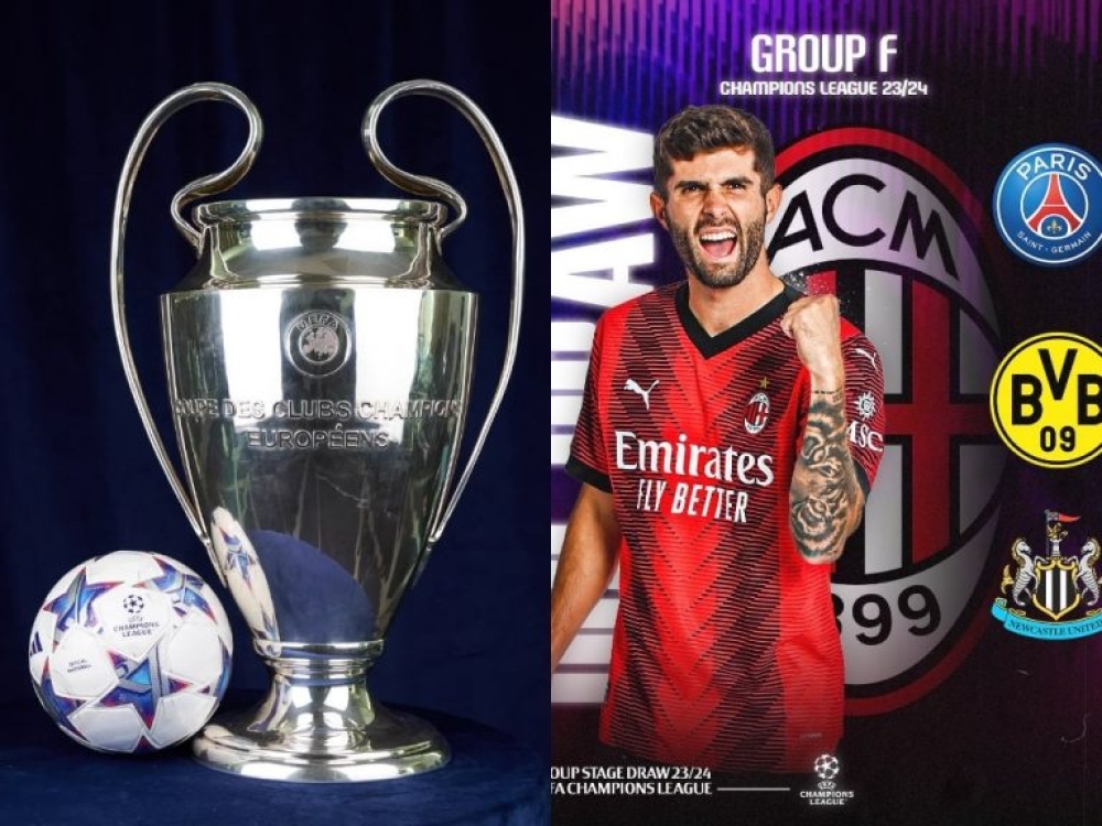 AC Milan lọt vào bảng tử thần Champions League