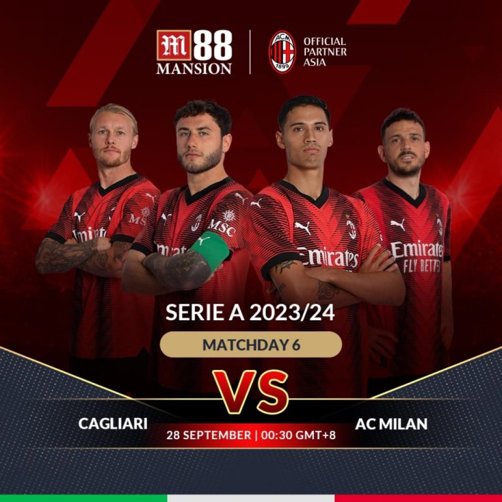 Cagliari vs AC Milan – đội hình dự kiến ​​và kết quả